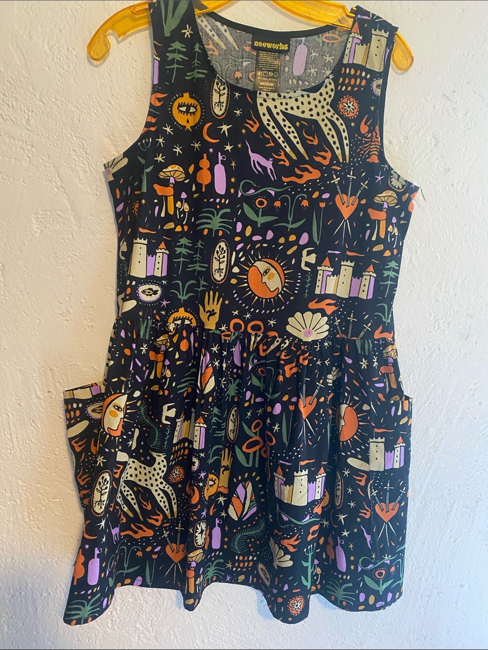 Rare Nooworks Tarot Garden Big Pocket Dress